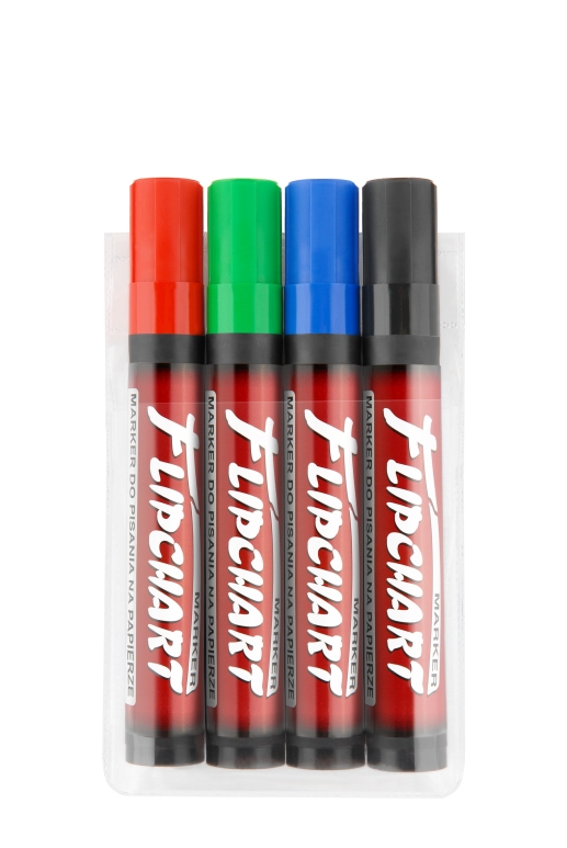 Marker flipchart Kamet 4 kol.